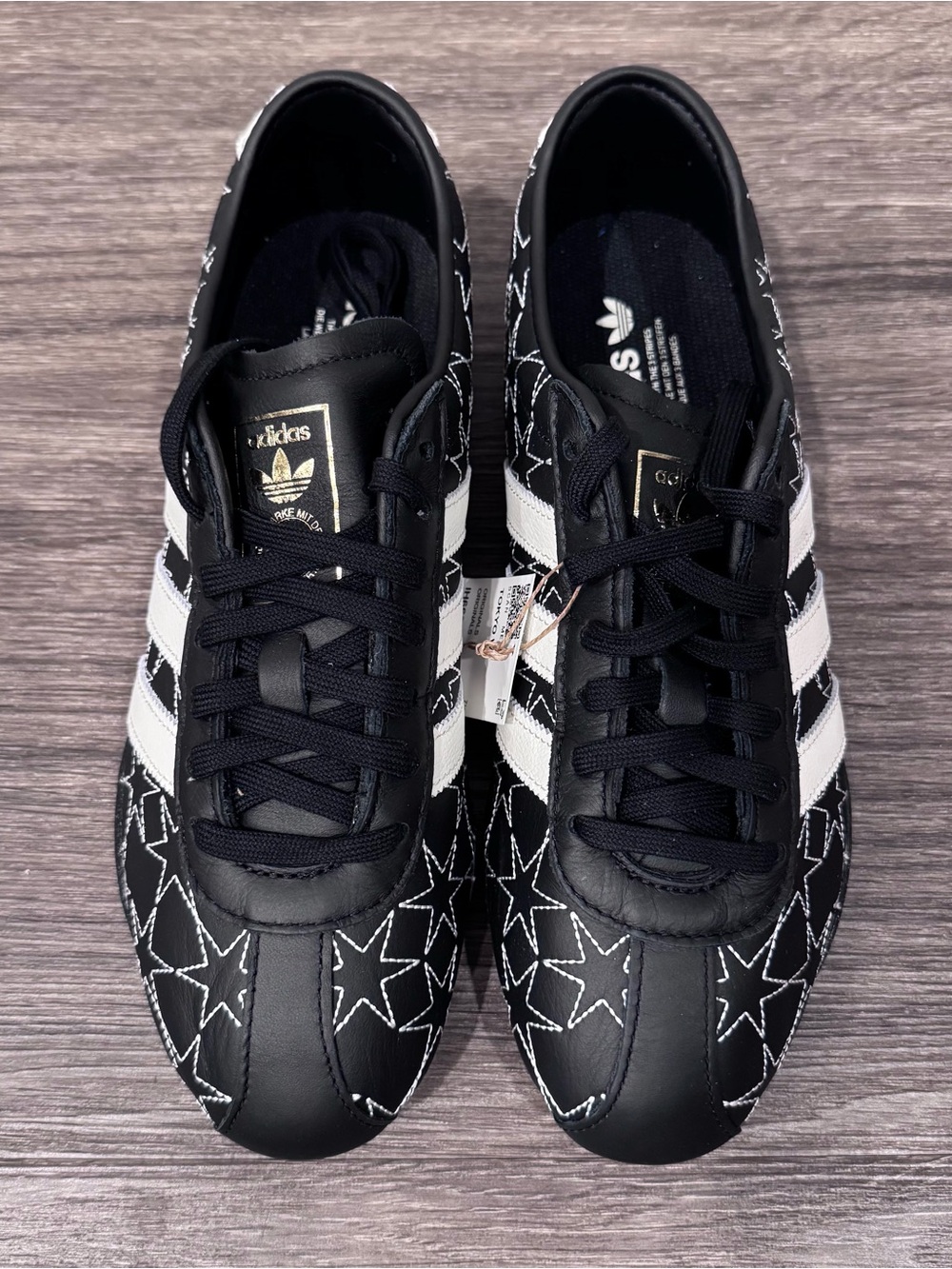 Adidas Originals Women's Black/White Tokyo Sneakers, IH6639 Sz 8, 9 - Picture 4 of 5